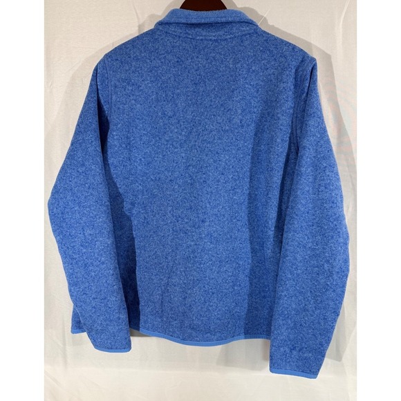 Eddie Bauer Womens XL Blue Fleece Full Zip Jacket Outdoor Activewear - Picture 5 of 10